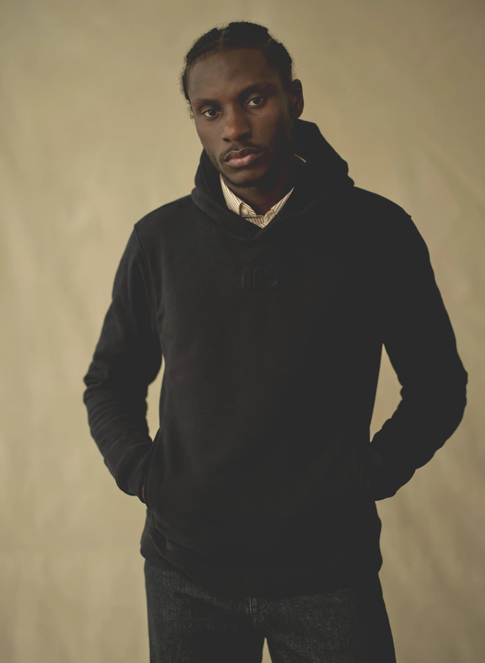 Hoodie Ezra - Noir – Image 2